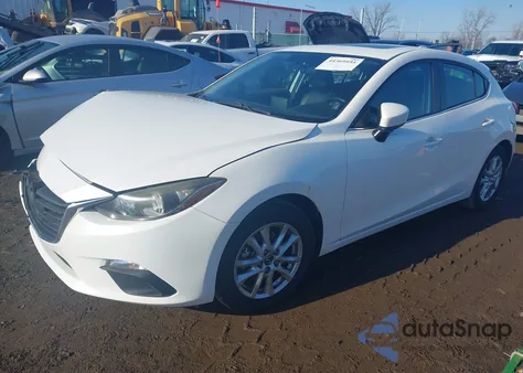 2014 Mazda Mazda3 I Grand Touring from USA, damaged, VIN JM1BM1M76E1154420